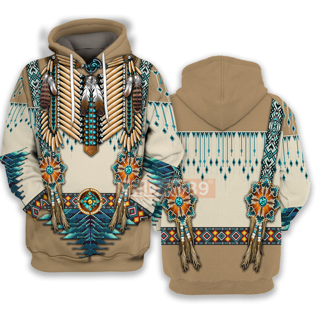 Gifury Native America T-shirt Native American Culture Beautiful Pattern T-shirt Native American Hoodie Sweater Tank 2022