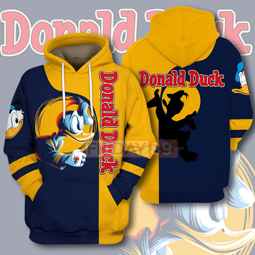 Donald T-shirt Donald Duck 3D Print T-shirt Awesome High Quality DN Hoodie Sweater Tank