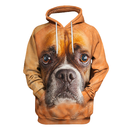 Gifury Dog T-shirt Boxer All Over Print 3D  T-shirt Boxer Dog Graphic Shirt Dog Hoodie Sweater Tank 2027