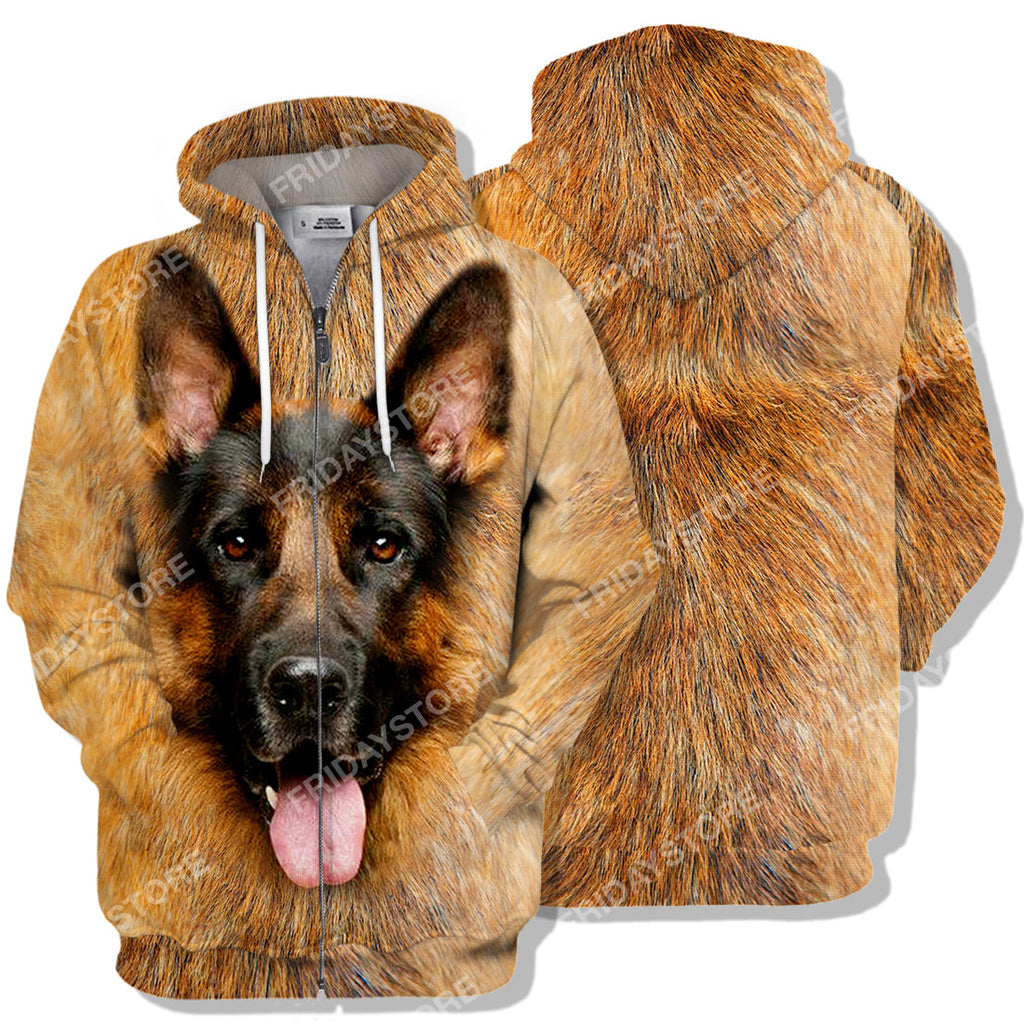 Gifury Dog Hoodie German Shepherd All Over Print 3D hoodie T-shirt German Shepherd Dog Graphic Shirt Dog Hoodie Sweater Tank 2023