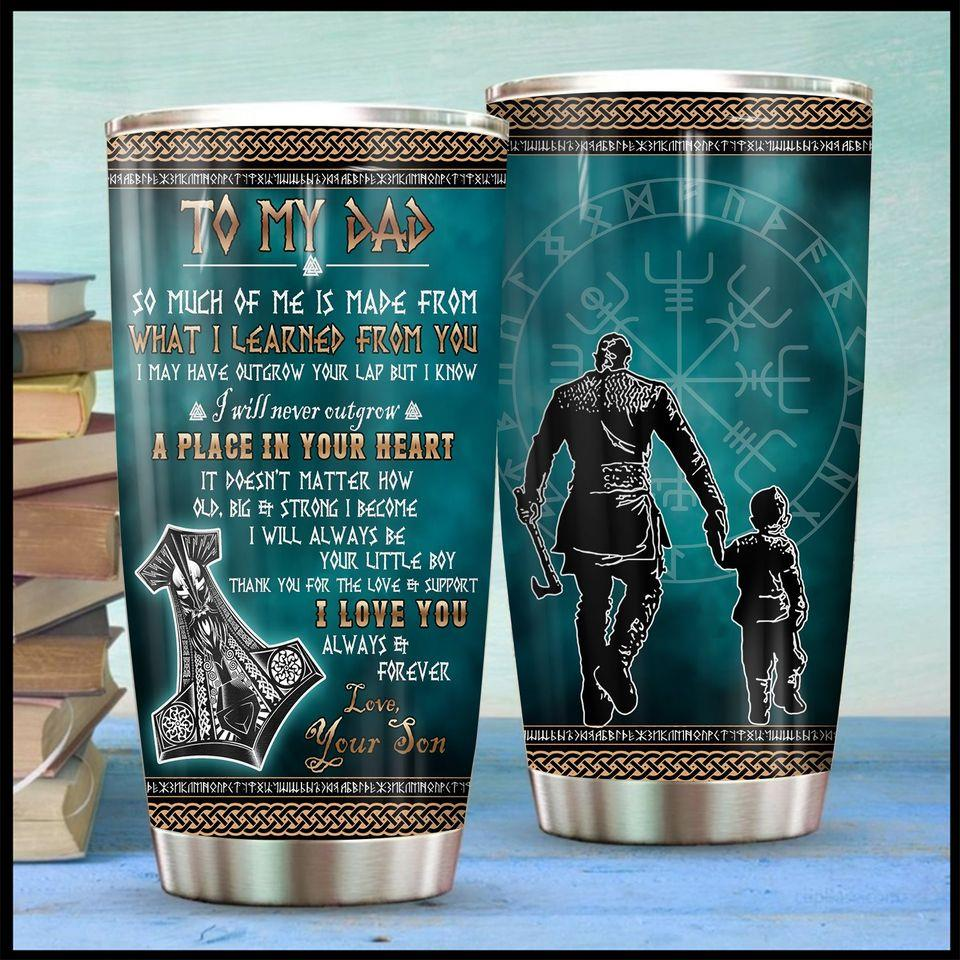  Viking Father And Son Tumbler Cup 20 oz A Place In Your Heart Tumbler 20 oz