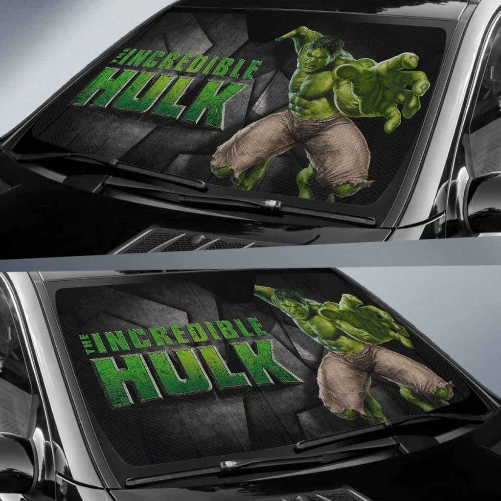 MV Windshield Sun Shade Incredible Hulk Avengers Car Sun Shade MV Car Sun Shade