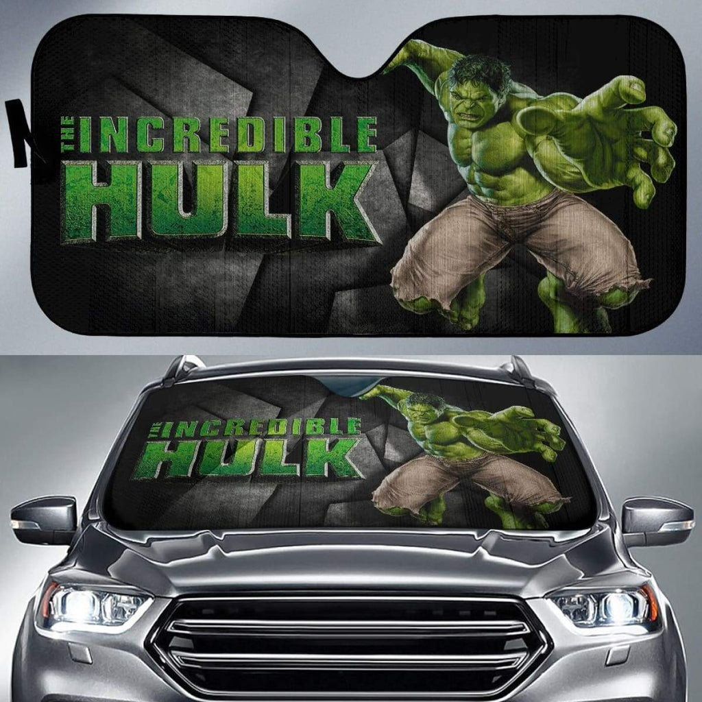 MV Windshield Sun Shade Incredible Hulk Avengers Car Sun Shade MV Car Sun Shade