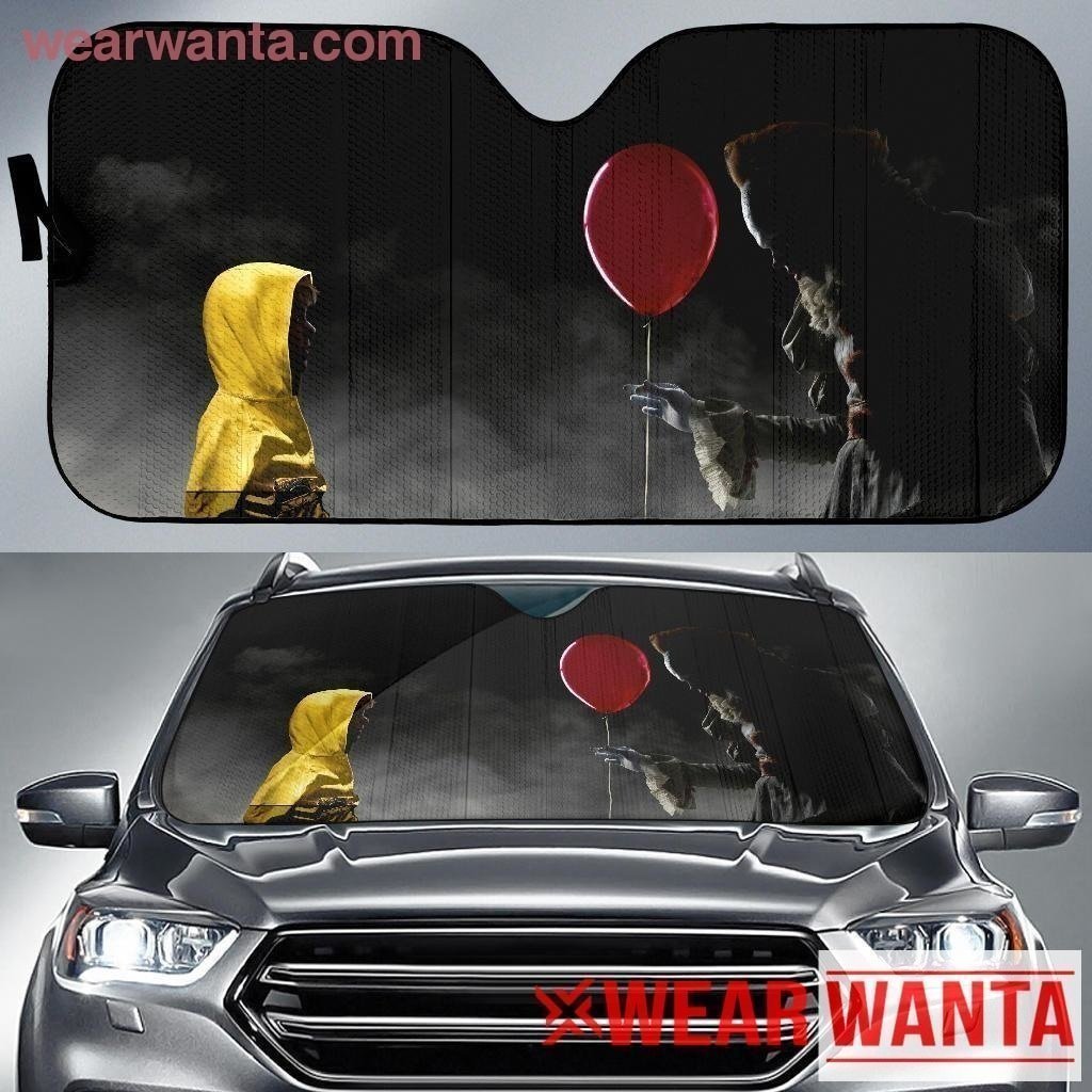  Horror Car Sun Shade IT Bait The Kid Windshield Sun Shade