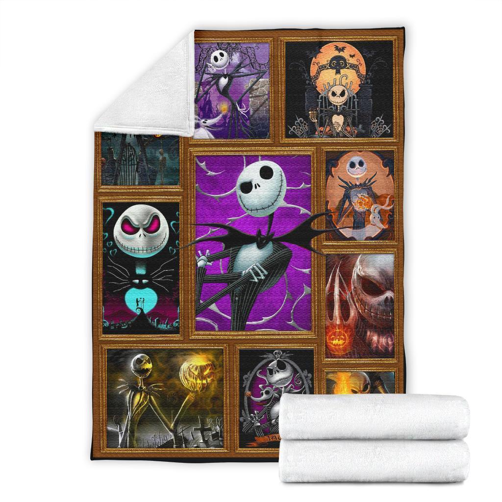  TNBC Blanket Jack Skellington The Pumpkin King Blanket