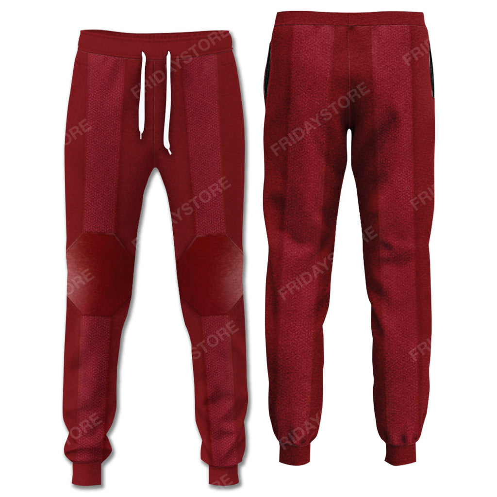 MV Pants Ms Mavel Suit 3d Costume Joggers MV Joggers    