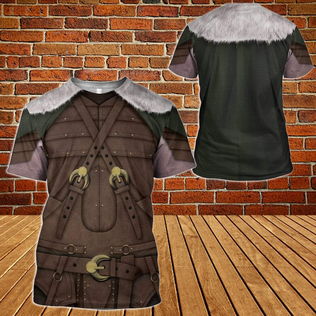  Dungeon And Dragon T-shirt Drizzt Do'Urden Costume 3d T-shirt Hoodie Gift For Fan  