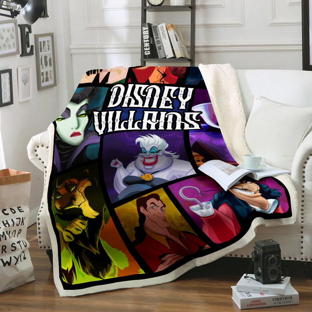 Villains Blanket Villains Evil Characters Blanket Cool High Quality DN Blanket
