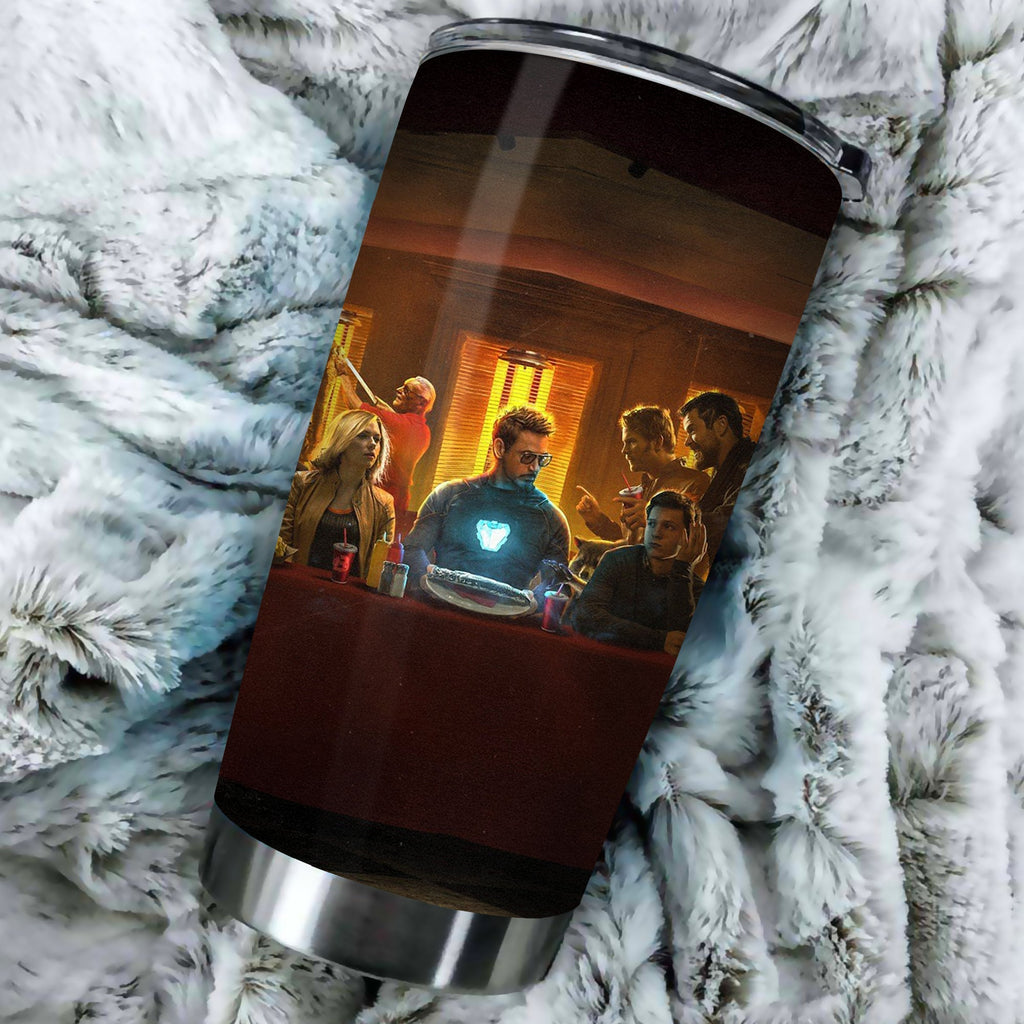  MV Tumbler MV Infinity War Characters Tumbler Cup Amazing Cool MV Avengers Travel Mug 2024