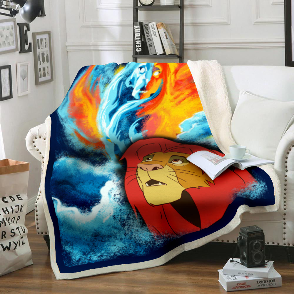  DN LK Blanket Remember Who You Are - Lion Blanket Amazing DN LK Blanket