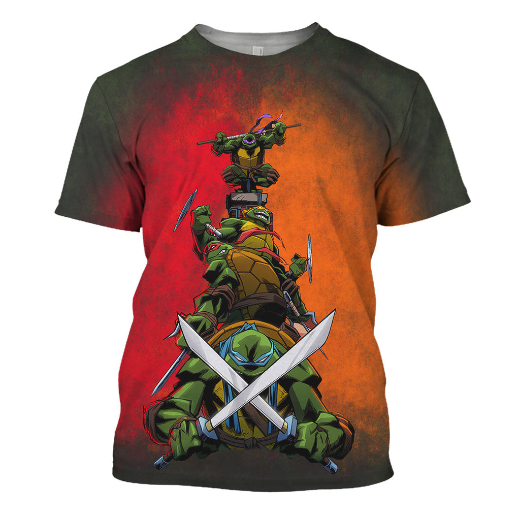  TMNT Hoodie Nijia Turtles 3D Print T-shirt Awesome TMNT Shirt Sweater Tank 2025