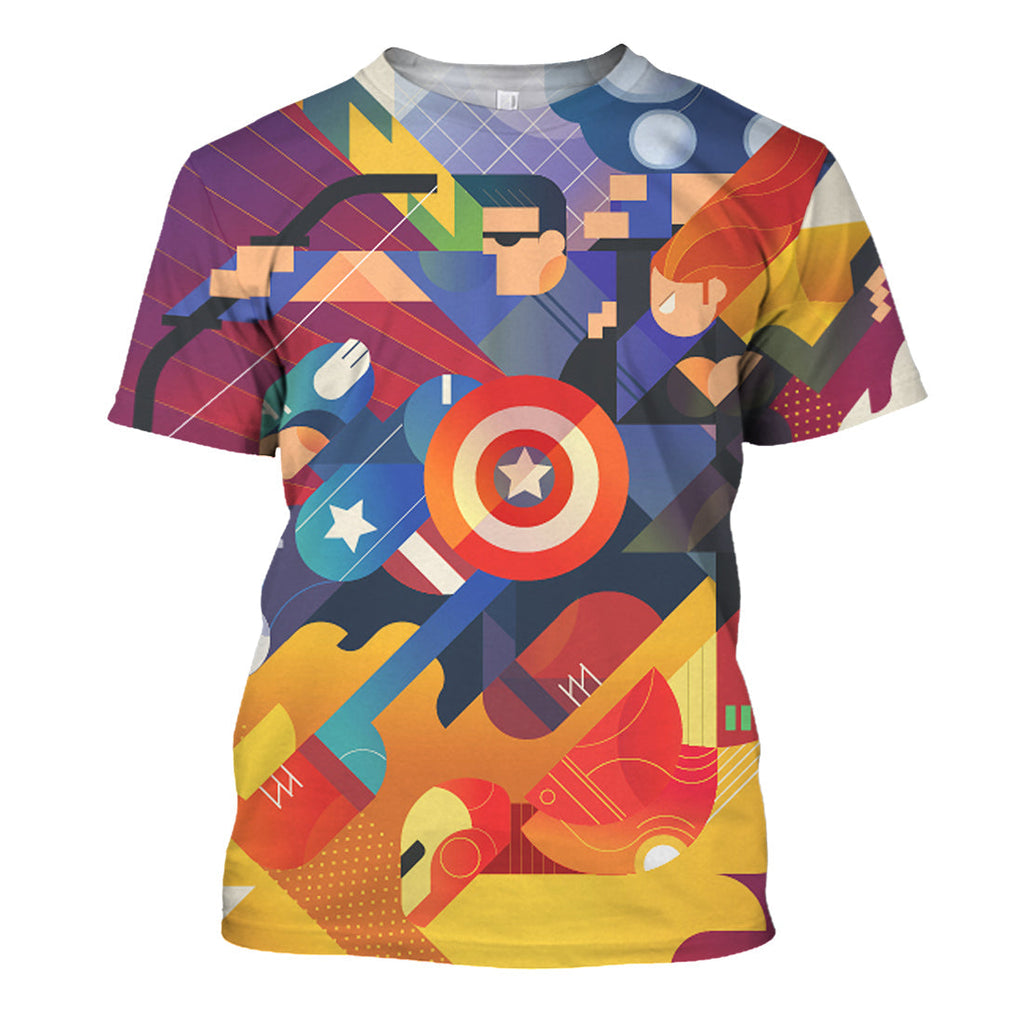  MV Avengers Hoodie Super Avengers 3D Print T-shirt Awesome MV Avengers Shirt Sweater Tank 2025