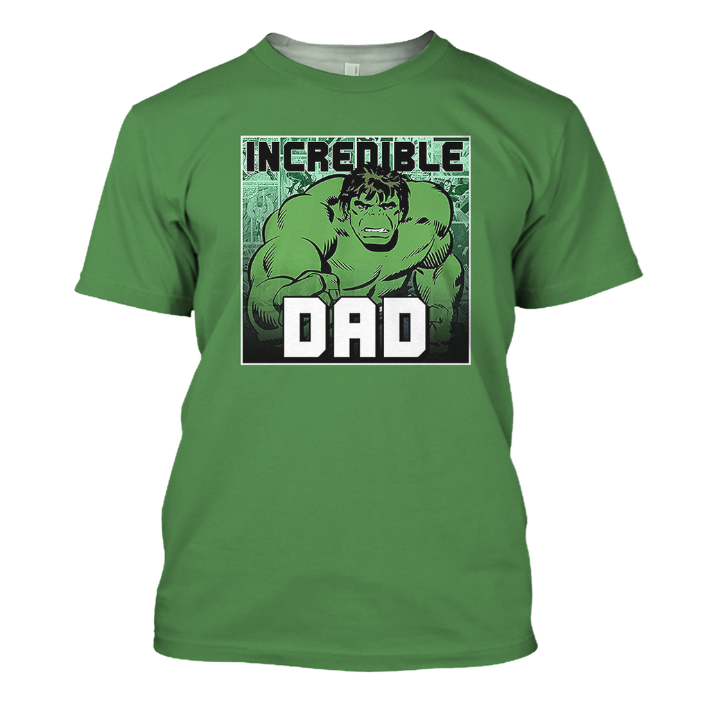  MV Hulk Hoodie TH Shirt - Incredible Dad T-shirt High Quality MV Hulk Shirt Sweater Tank 