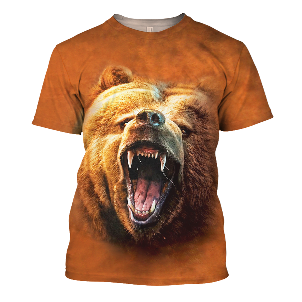 Gifury Bear Hoodie Loving The Bear 3D Print T-shirt Bear Shirt Sweater Tank 2025