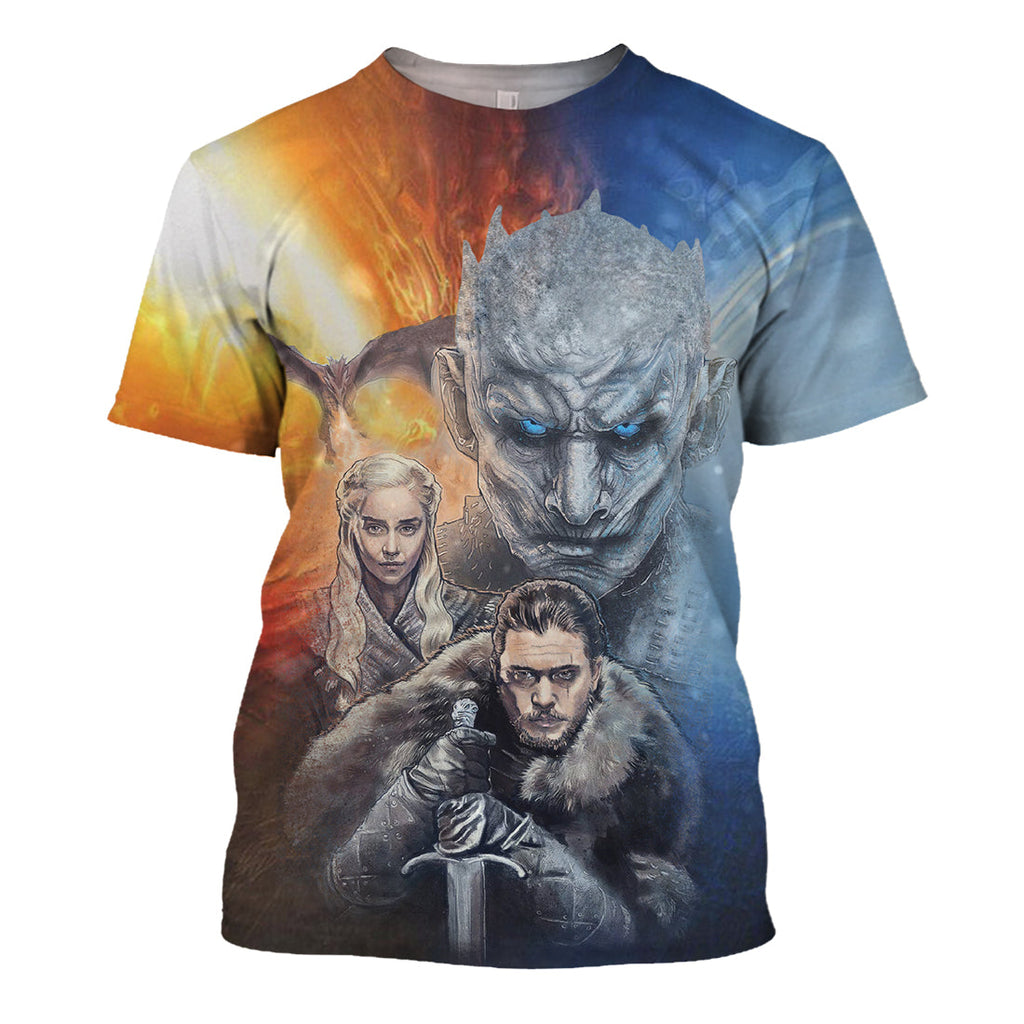  GOT Hoodie The GOT Characters 3D Print T-shirt Amazing High Quality GOT Shirt Sweater Tank 