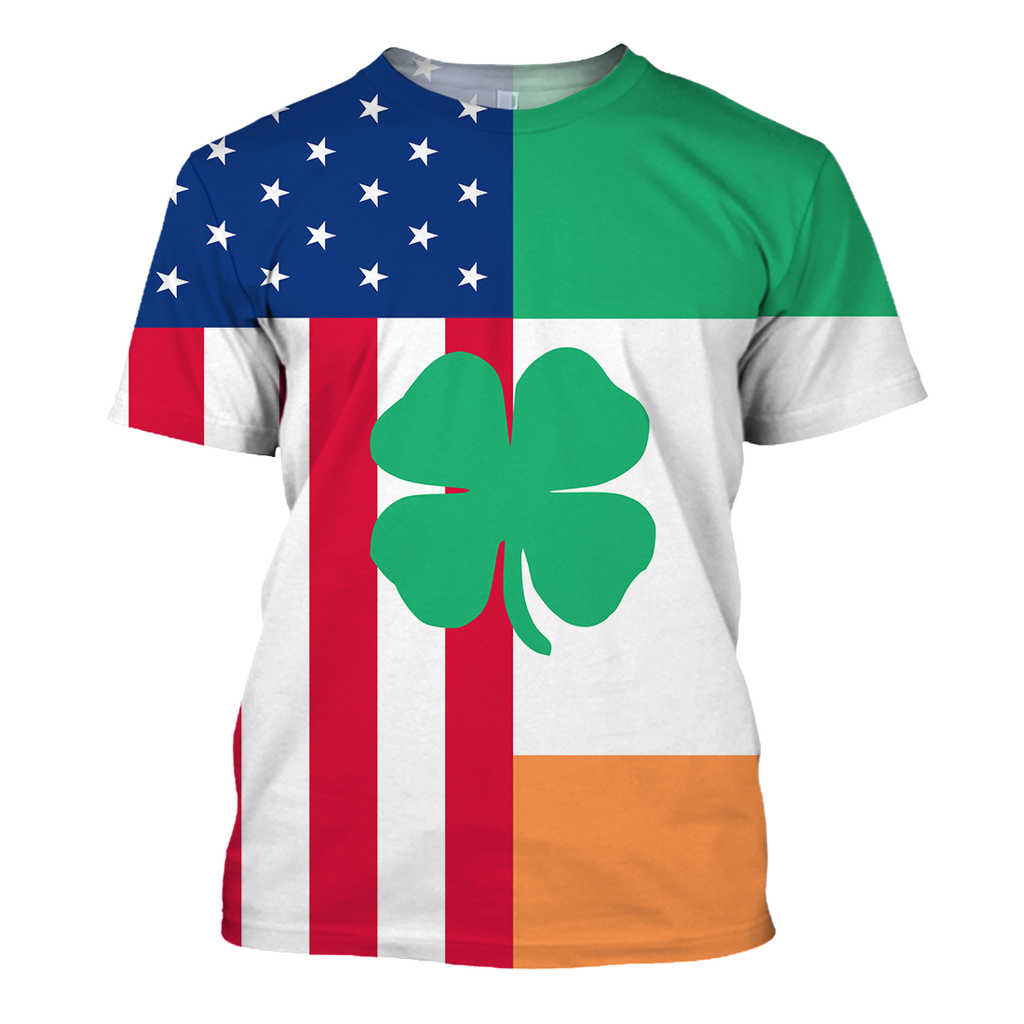 Gifury St Patrick Day T-shirt Irish St Patrick Day 3D Print T-shirt St Patrick Day Hoodie Sweater Tank 2025