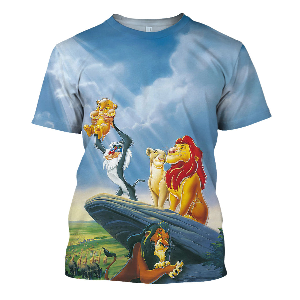 LK Hoodie The Lion King 3D Print T-shirt Awesome DN Shirt Sweater Tank