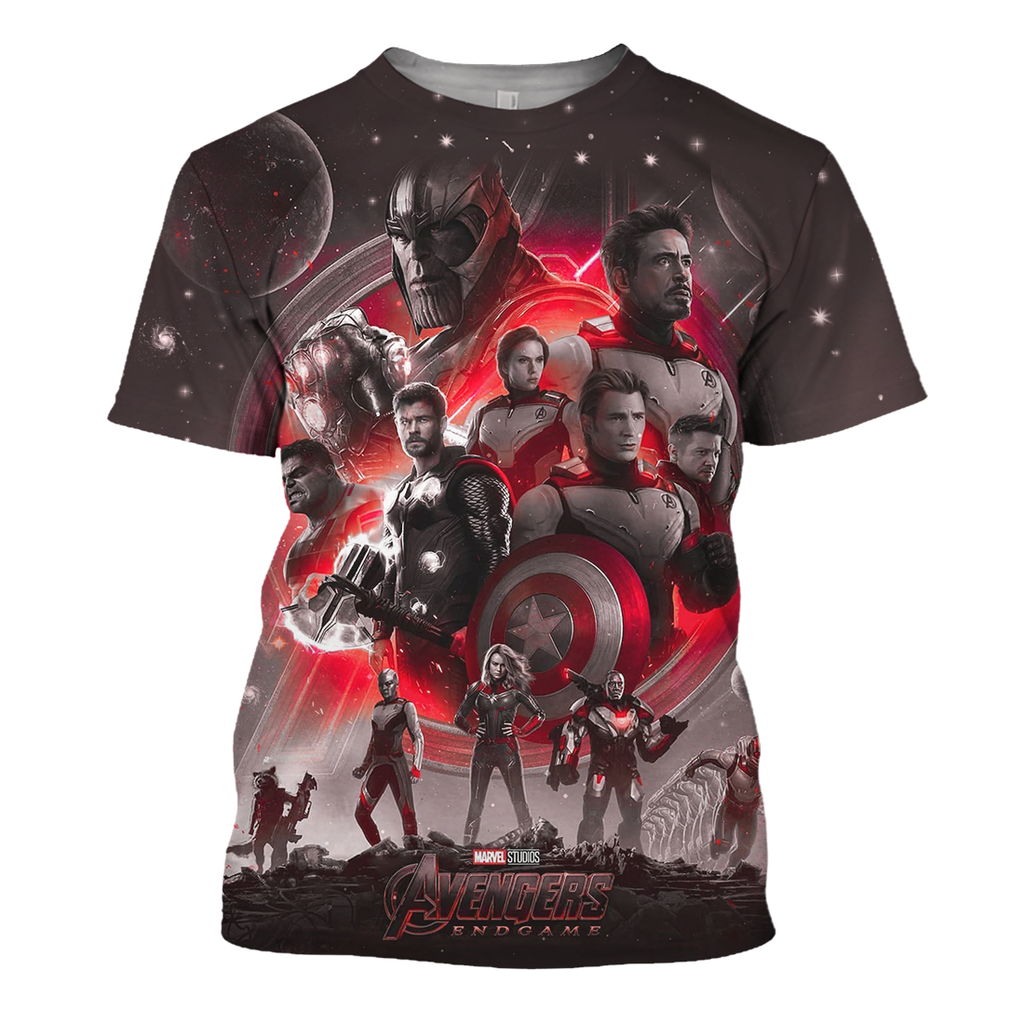  MV T-shirt Avengers End Game Limited Edition T-shirt MV Hoodie Sweater Tank 2025