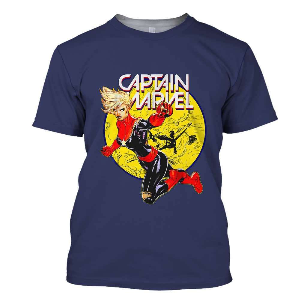  MV Hoodie Captain Marvel 3D Print Shirt Limited Edition T-shirt MV Shirt Sweater Tank 2025