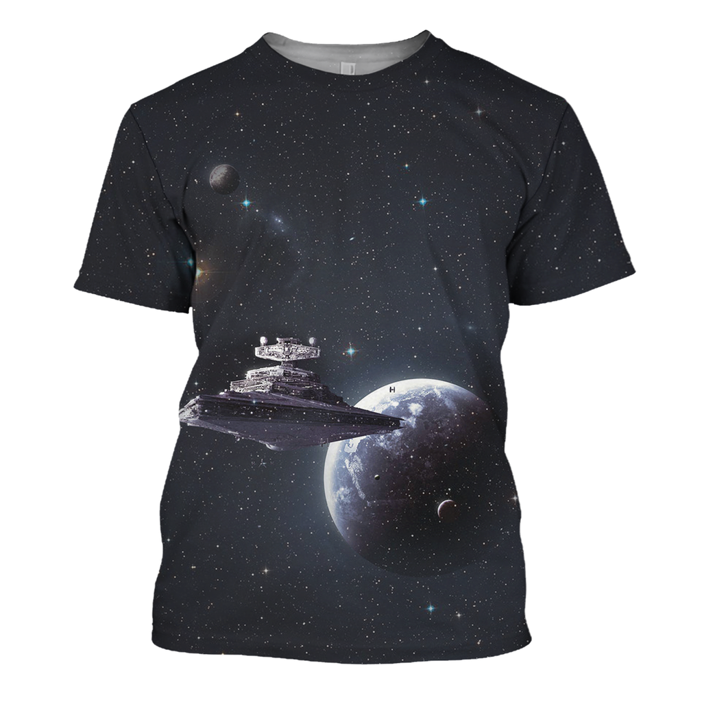  SW T-shirt Spaceship Galaxy 3D Print T-shirt SW Hoodie Sweater Tank 2025