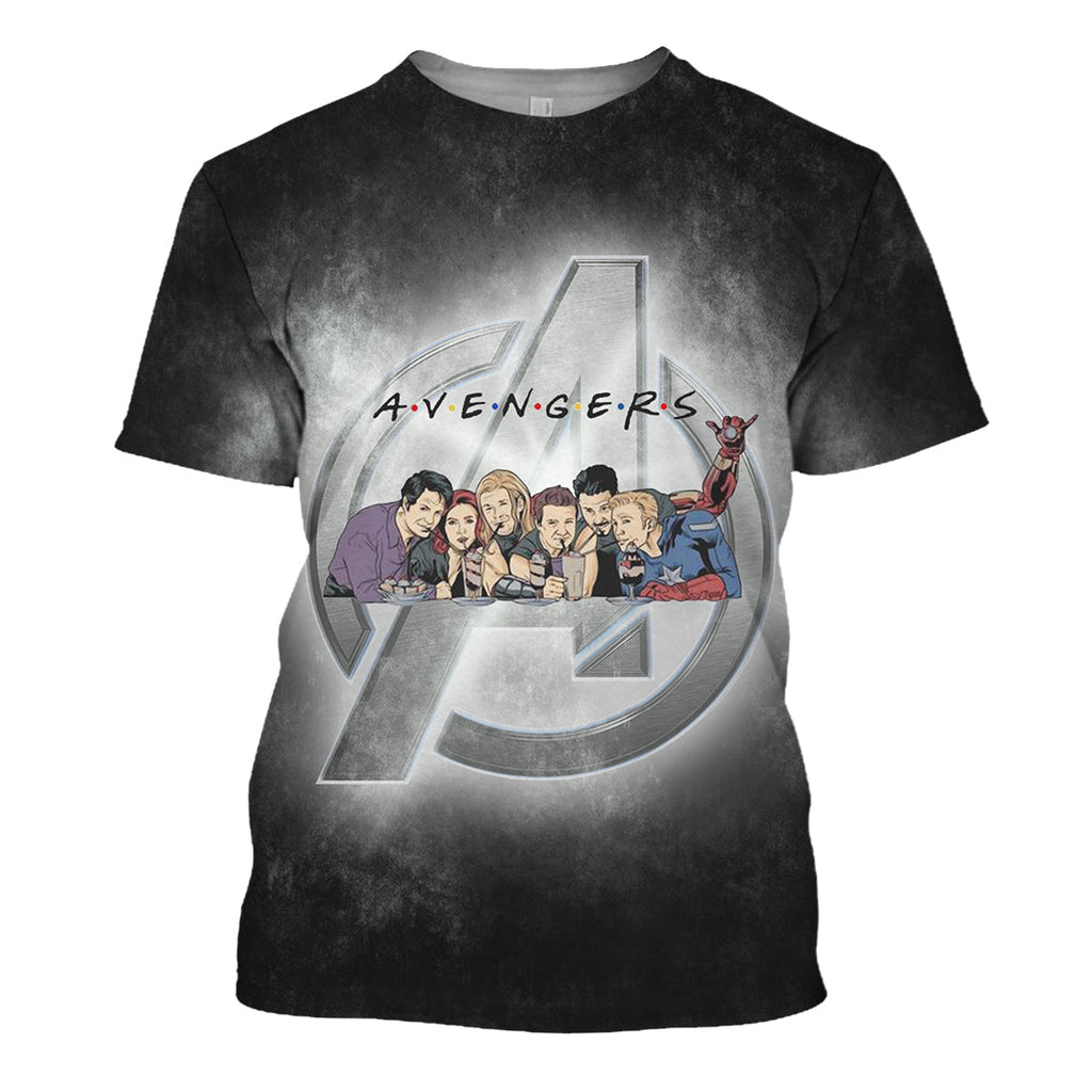  MV Hoodie Avengers Friends 3D Print Black T-shirt Amazing MV Avengers Shirt Sweater Tank 2025