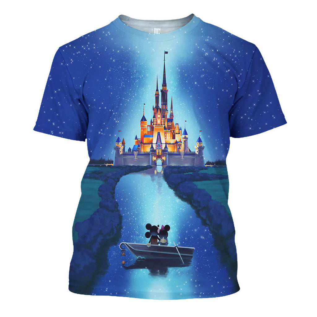 DN T-shirt DN Land Castle 3D Print T-shirt Amazing DN Hoodie Sweater Tank