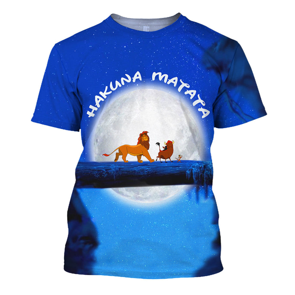 LK T-shirt It Means No Worries - Hakuna Matata Shirt Amazing DN Hoodie Sweater Tank