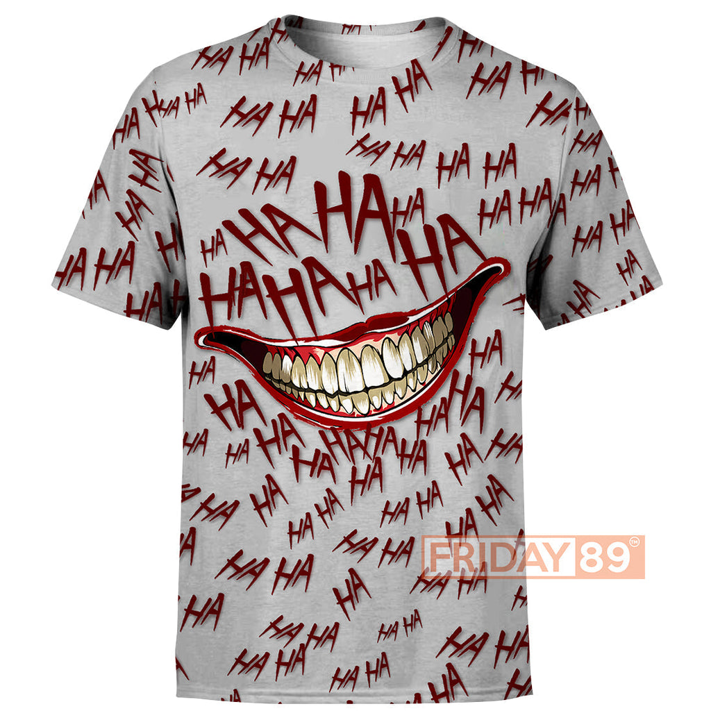  Joker Hoodie Joker Ha Ha Ha 3D Print Shirt High Quality Joker Shirt Sweater Tank