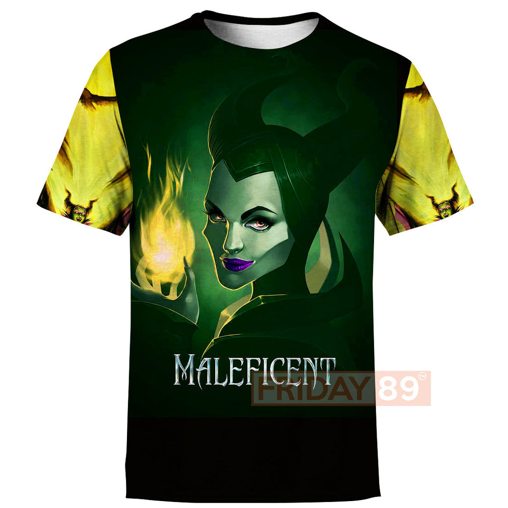 Maleficent T-shirt Maleficent Beauty Art 3D T-shirt Cool DN Hoodie Sweater Tank