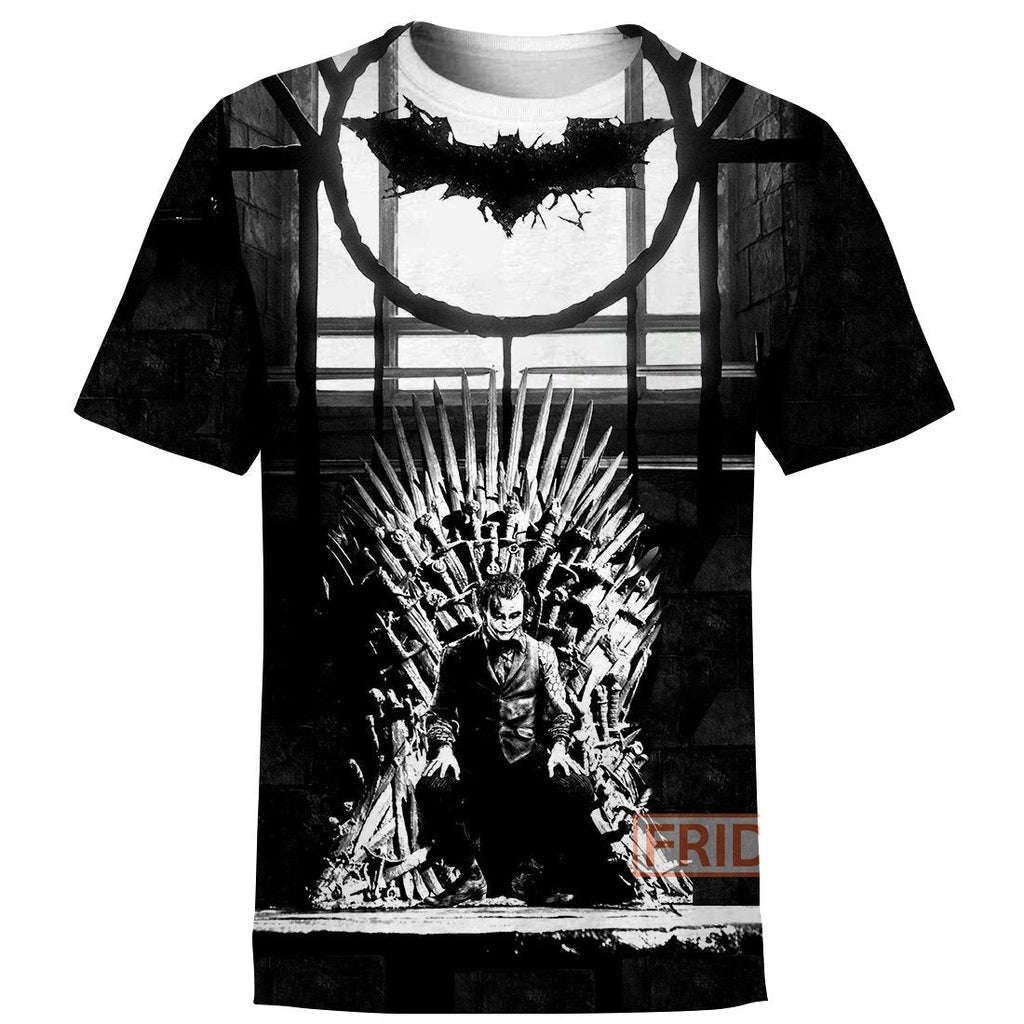  DC GOT Shirt 3D Print Gotham Thrones Shirt Amazing DC GOT Hoodie Sweater Tank