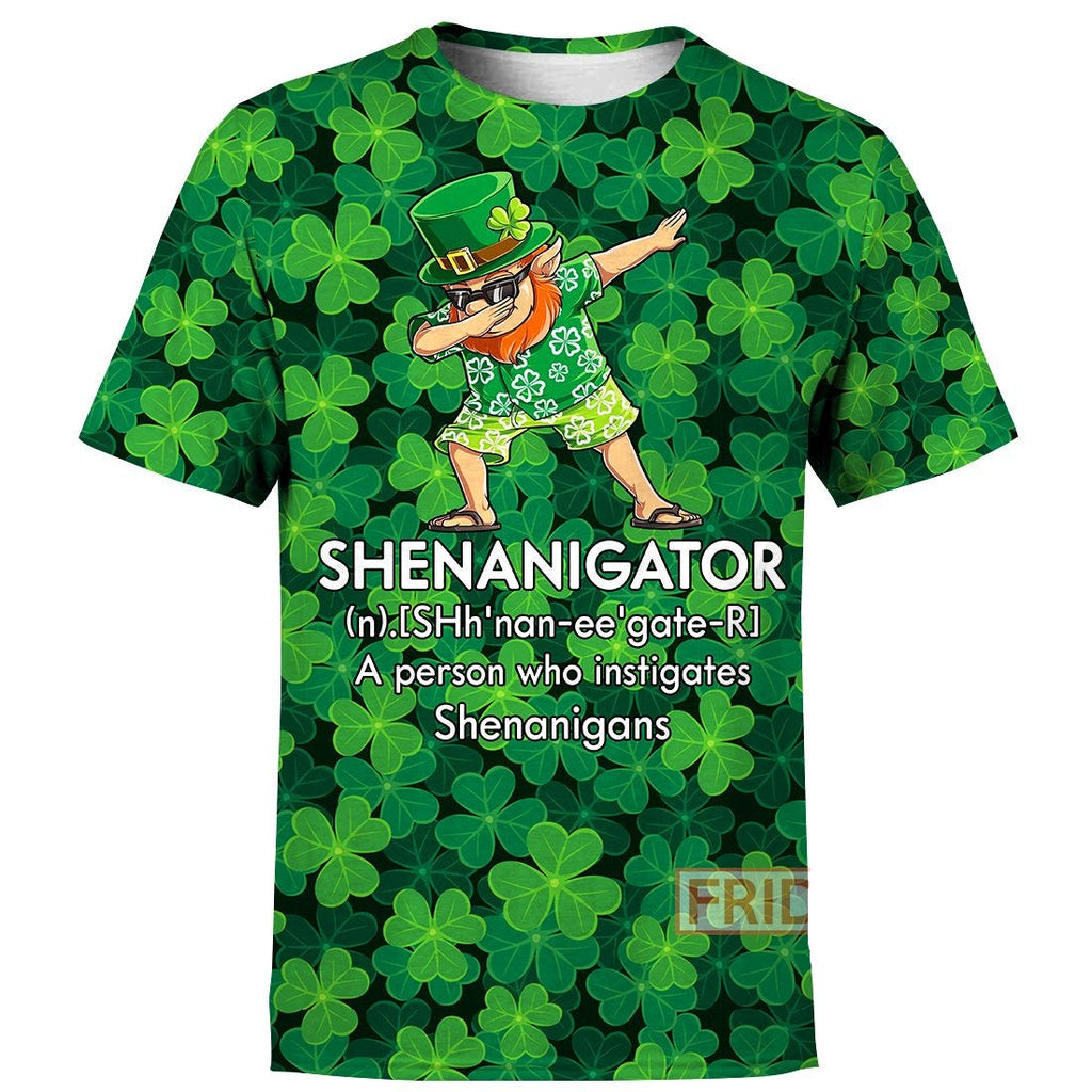 Gifury St Patrick's Day Hoodie Shenanigator Definition St Patrick's Day Lucky Charms Shamrock 3D Print T-shirt ST. Patrick's Day Sweater Tank 2025