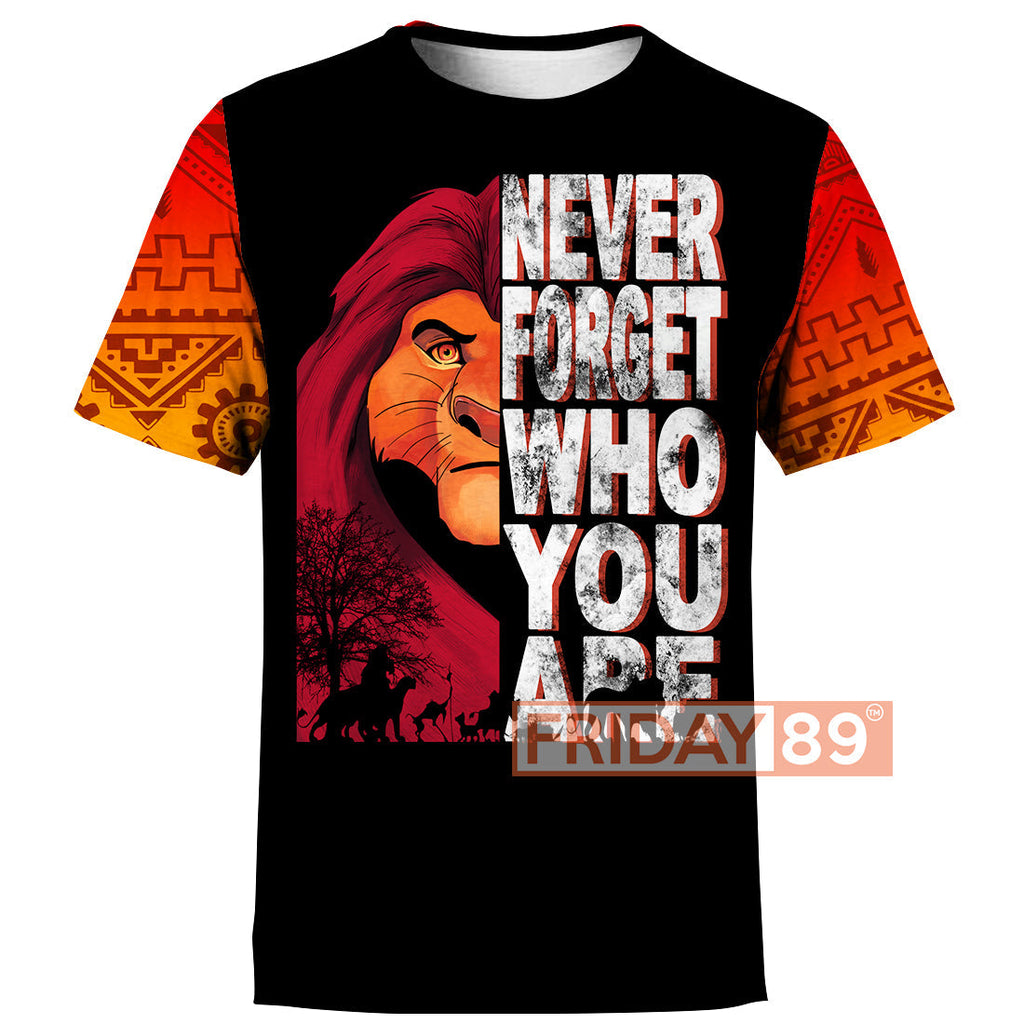 LK T-shirt Never Forget Who You Are 3D Print T-shirt Awesome DN Hoodie Sweater Tank