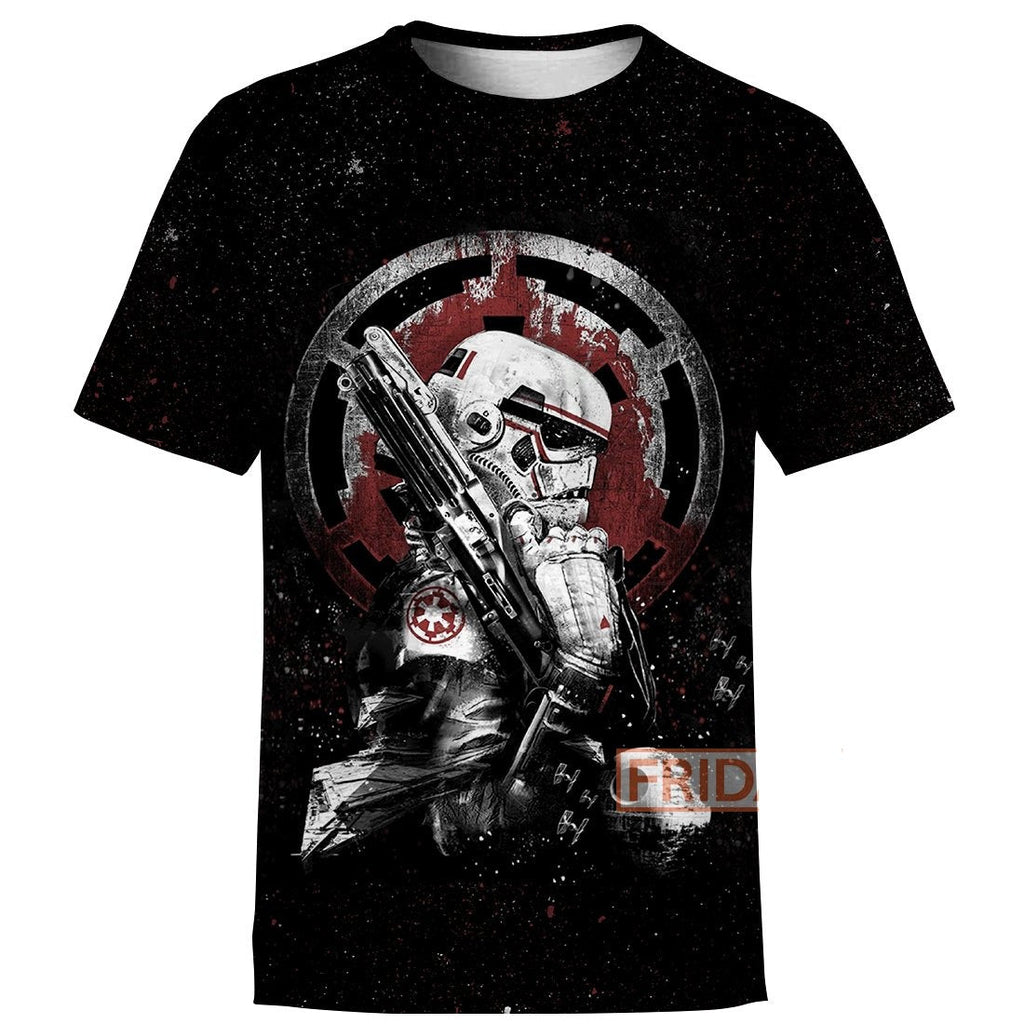  SW T-shirt SW Stormtrooper All Over Print T-shirt High Quality SW Hoodie Sweater Tank 2025