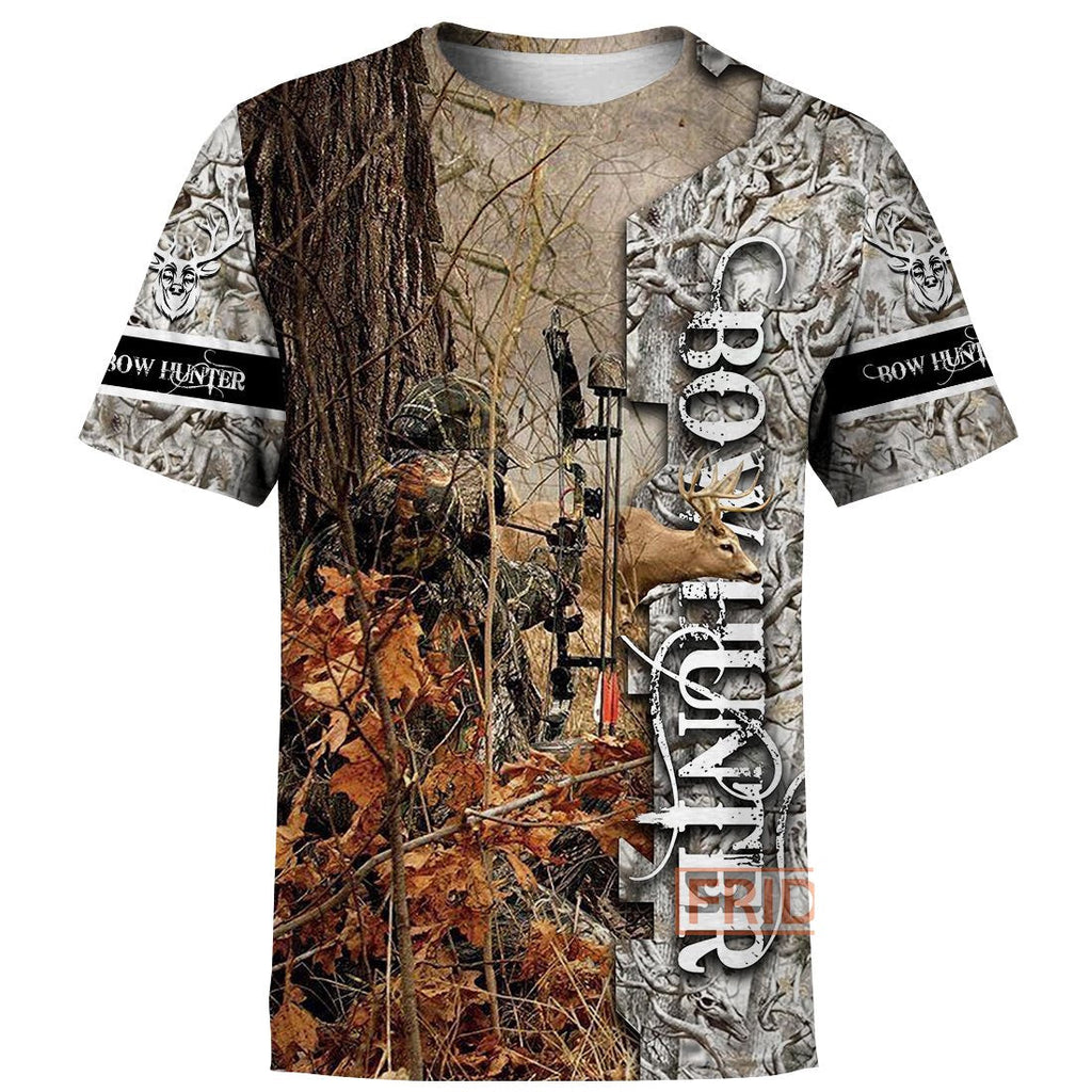 Gifury Hunting Hoodie Bow Hunter - Deer Hunting 3D Print T-shirt Hunting Shirt Sweater Tank 2025