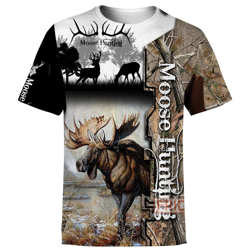 Gifury Hunting Hoodie Moose Hunting T-shirt Hunting Shirt Sweater Tank 2025