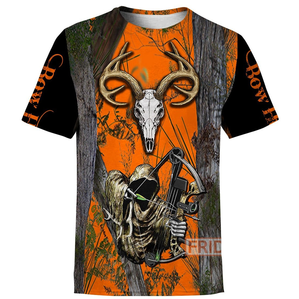 Gifury Hunting T-shirt Bow Hunter Bowhunting Wildlife Animals Hunting 3D T-shirt Hunting Hoodie Sweater Tank 2026