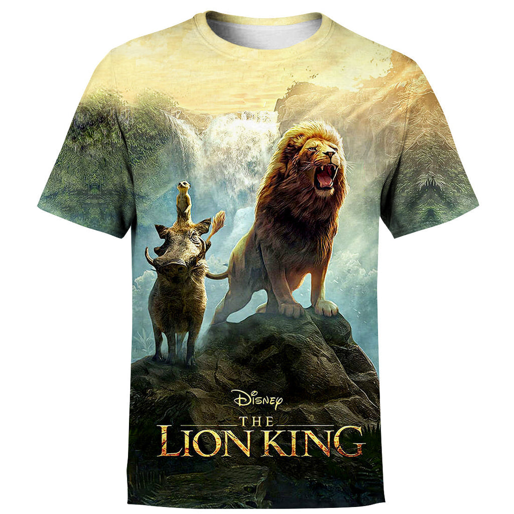 LK T-shirt The King Roaring T-shirt High Quality DN Hoodie Sweater Tank