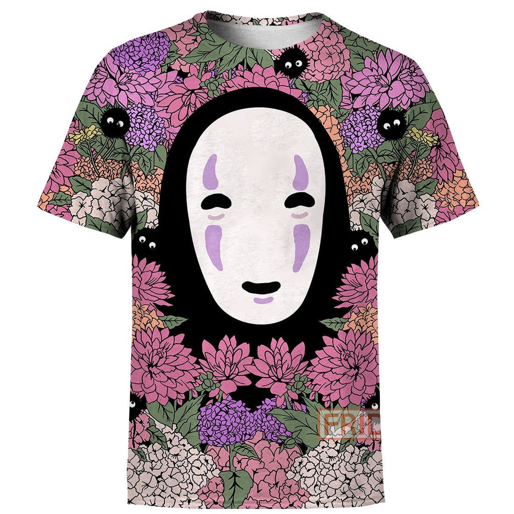  S.Ghibli Spirited Away Hoodie S.Ghibli No Face Floral Spirited Away T-shirt Cute S.Ghibli Shirt Sweater Tank 