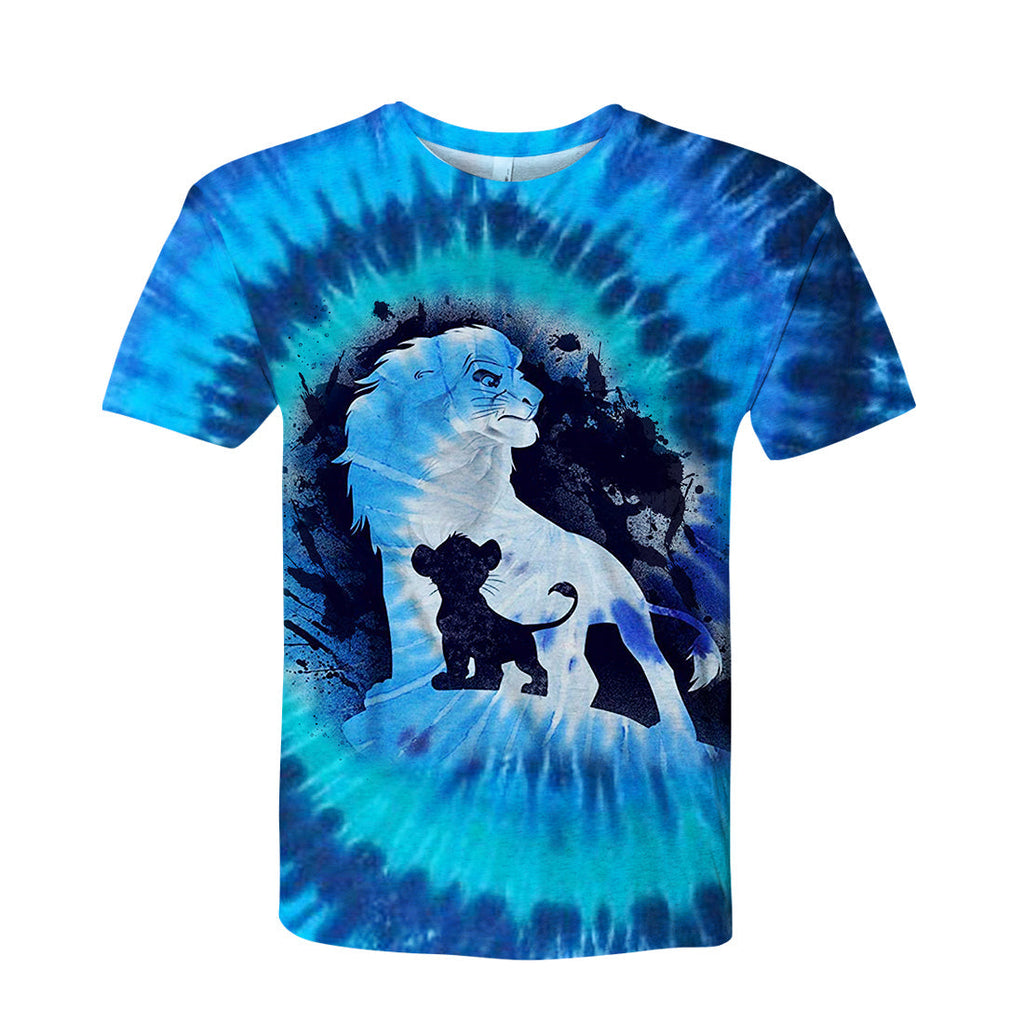 LK T-shirt Lion King Tie Dye T-shirt High Quality DN Hoodie Sweater Tank