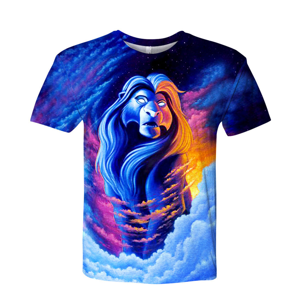 LK T-shirt 3D Print Lion Sky T-shirt Awesome DN Hoodie Sweater Tank