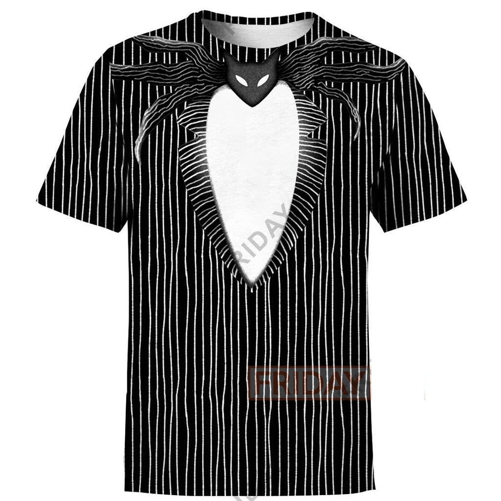  TNBC T-shirt Jack Skellington Nightmare Costume T-shirt Cool DN TNBC Hoodie Sweater Tank Jack Skellington Cosplay Costume Apparel 2025