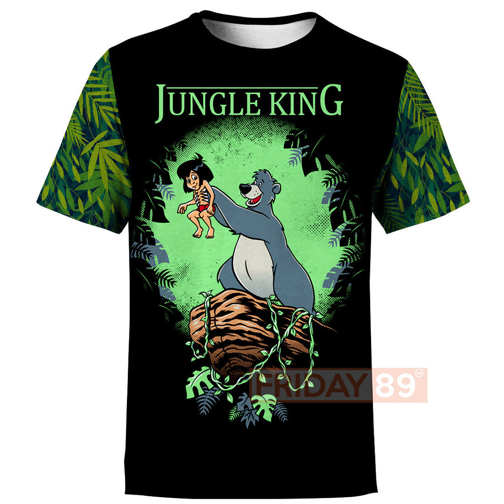 Jungle Book T-shirt Jungle King The Jungle Book Art 3D Print T-shirt Awesome DN Hoodie Sweater Tank