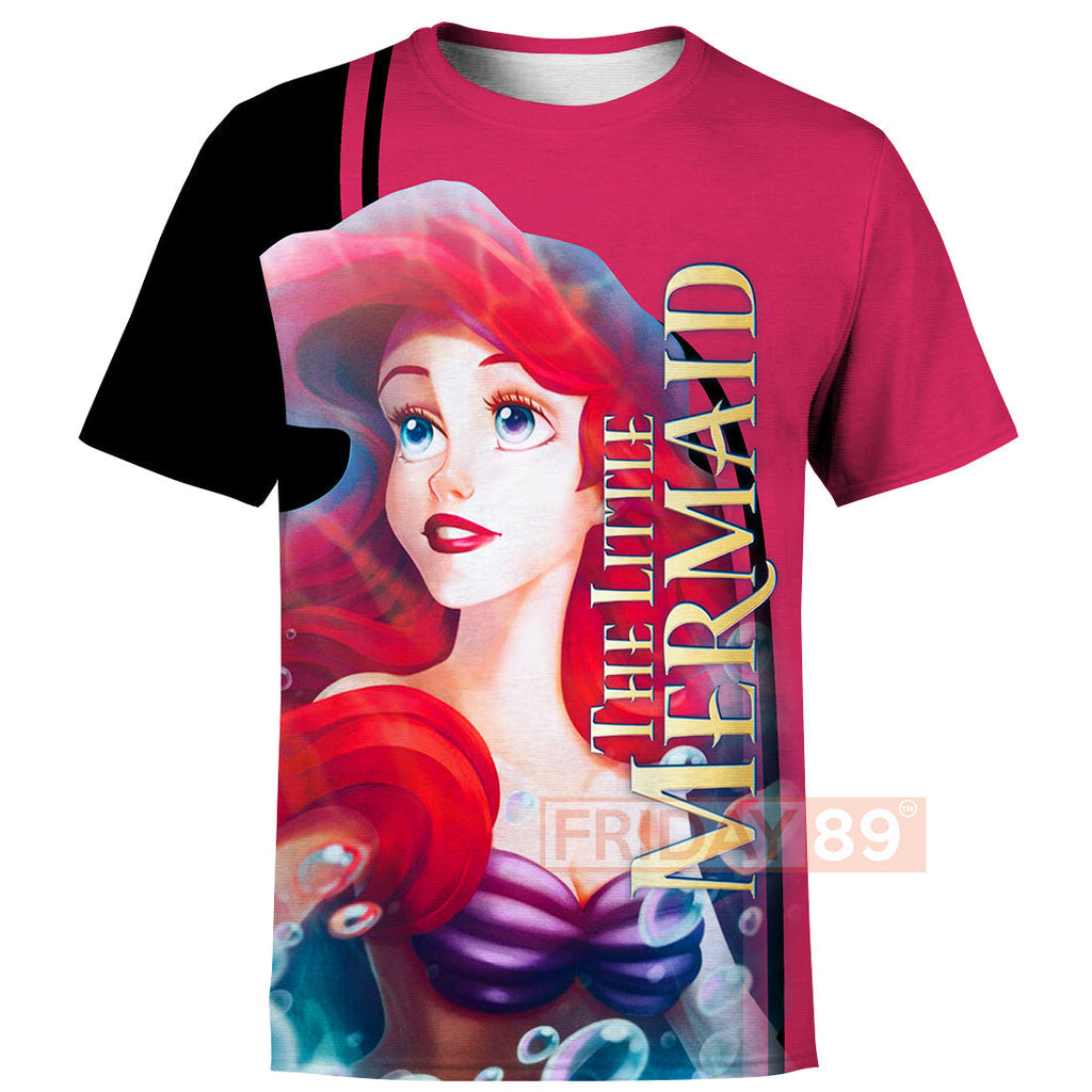 TLM T-shirt Ariel DN Princess Little Mermaid T-shirt Awesome DN Hoodie Sweater Tank 