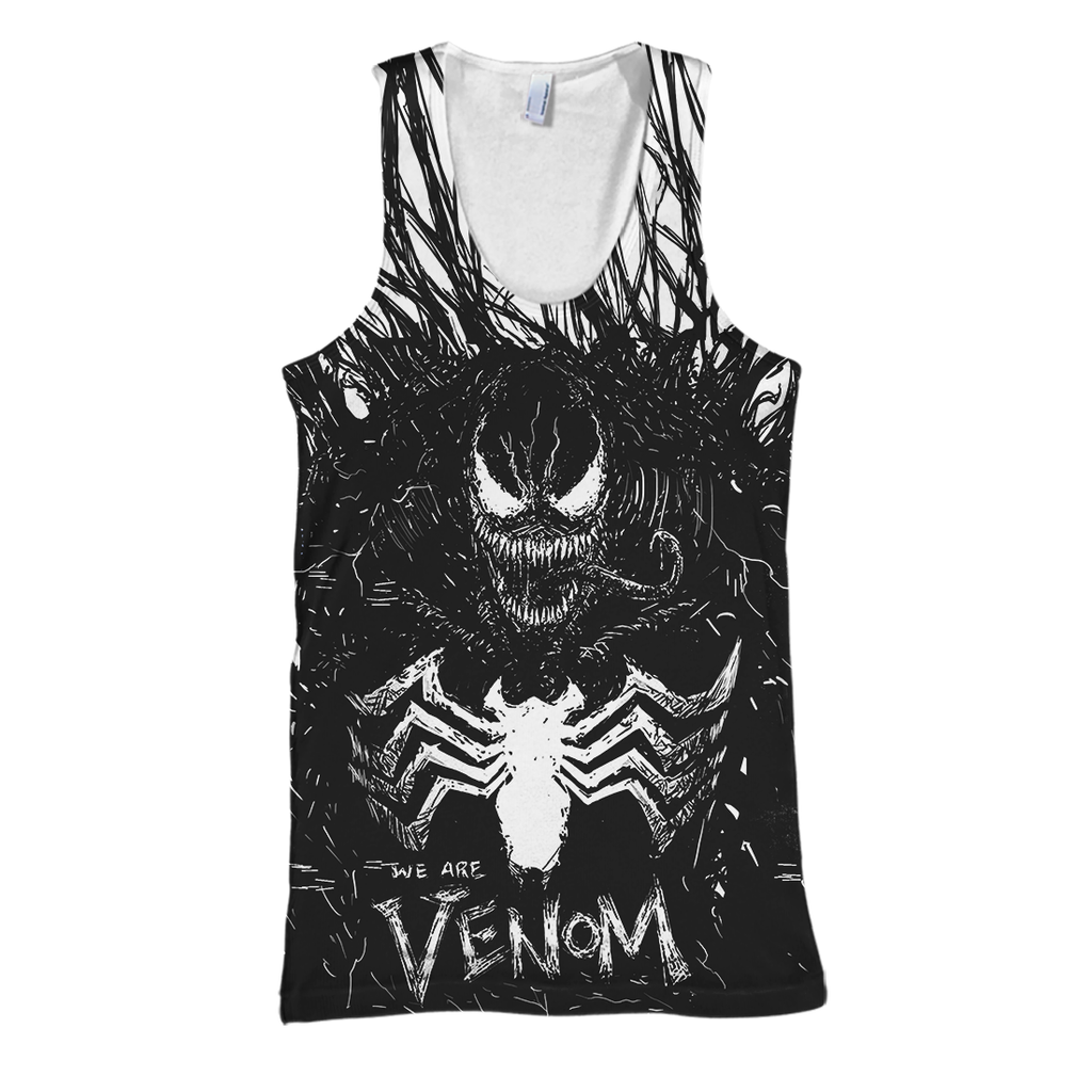  Venom Shirt We Are Venom Carnage Black White Hoodie MV Venom Hoodie Sweater Tank 2026