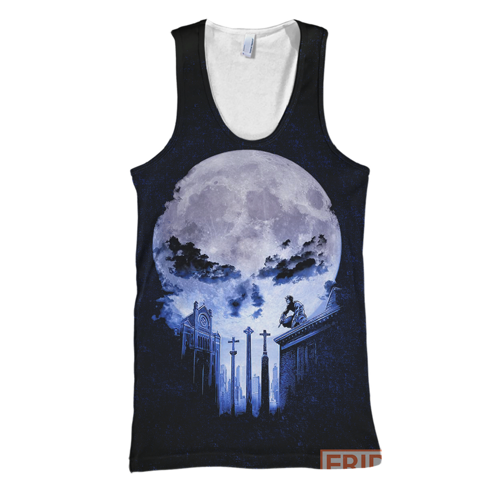  Punisher MV T-shirt Punisher Blue Moon 3D Print T-shirt MV Punisher Hoodie Sweater Tank 2026