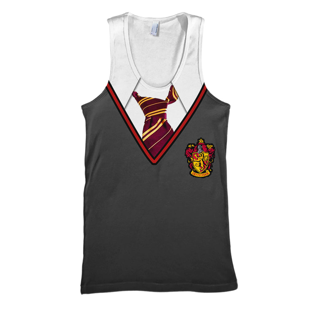  HP T-shirt Gryffindor Cosplay 3D Print T-shirt Awesome HP Gryffindor Hoodie Sweater Tank 2026