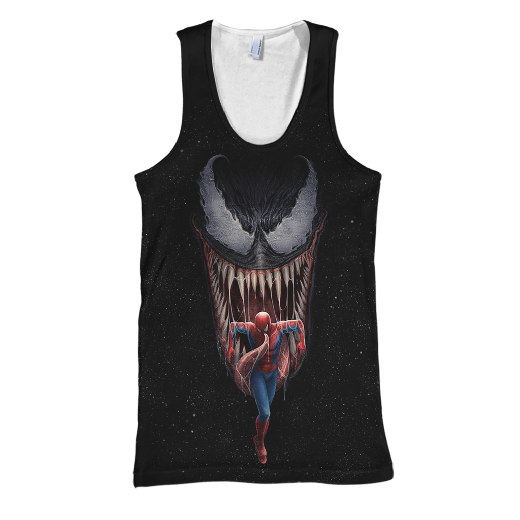  Venom MV Hoodie Spider Man & Venom 3D Print T-shirt Cool Venom MV Shirt Sweater Tank 2026