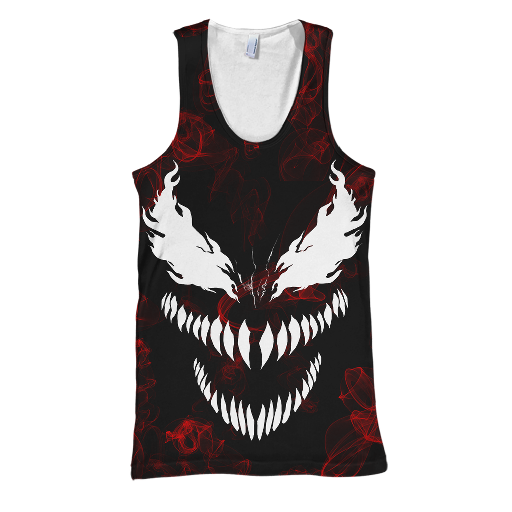  Venom MV Hoodie The Red Venom 3D Print T-shirt MV Venom Shirt Sweater Tank 2026