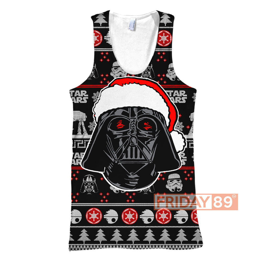  SW T-shirt May The Force Be With You Christmas Tree T-shirt High Quality SW Hoodie Sweater Tank 2026