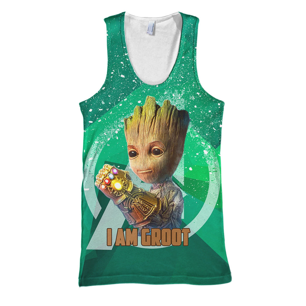  MV Hoodie I Am Groot 3D Print T-shirt Awesome MV Shirt Sweater Tank 2026